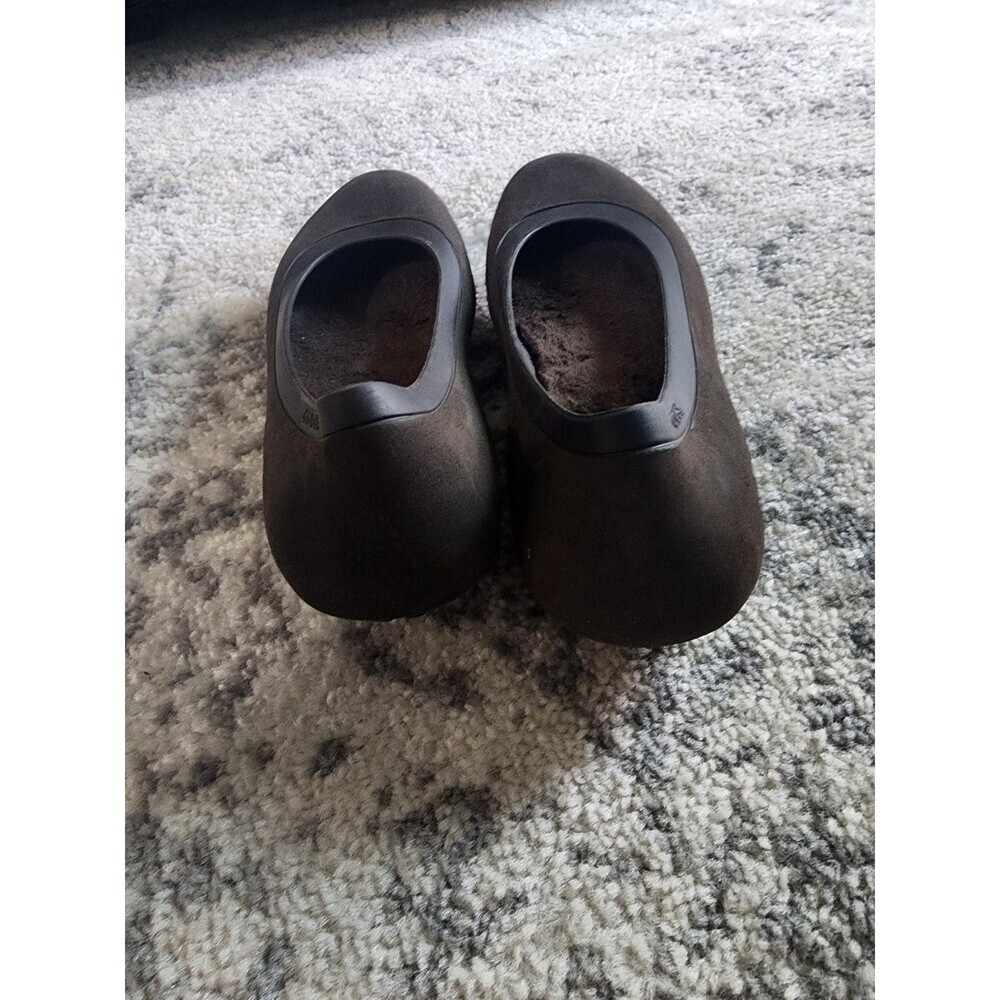 Crocs Women's Mammoth Ballerina Slip-On Dark Brown Flat Shoes - Size 10 - Picture 5 of 7